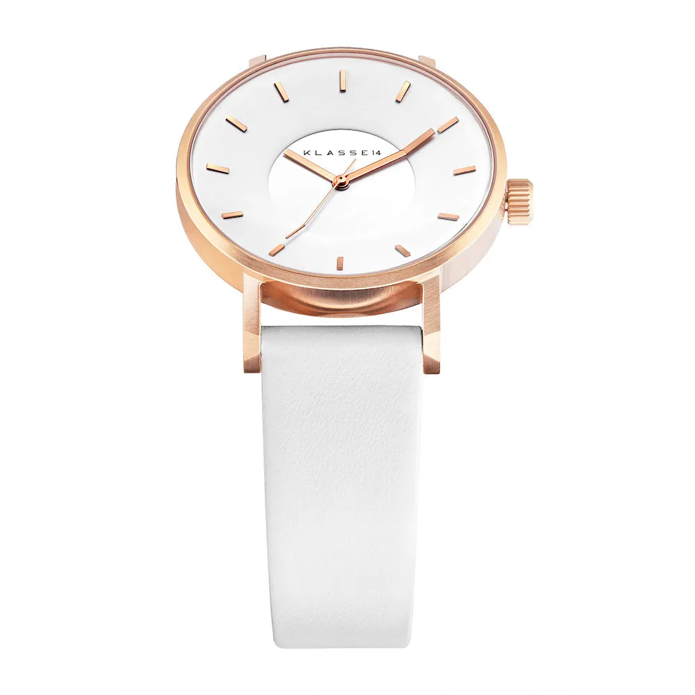 Volare White Rose Leather / Personalization