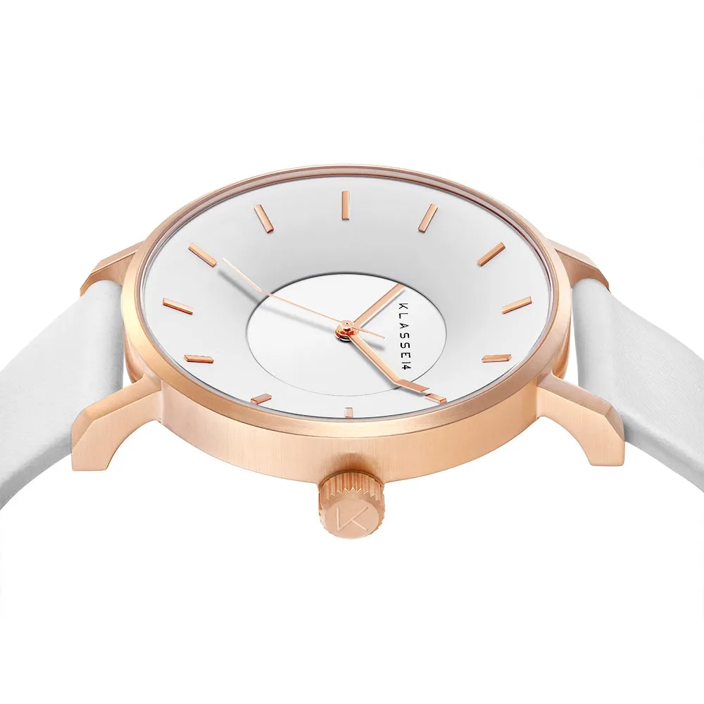 Volare White Rose Leather / Personalization