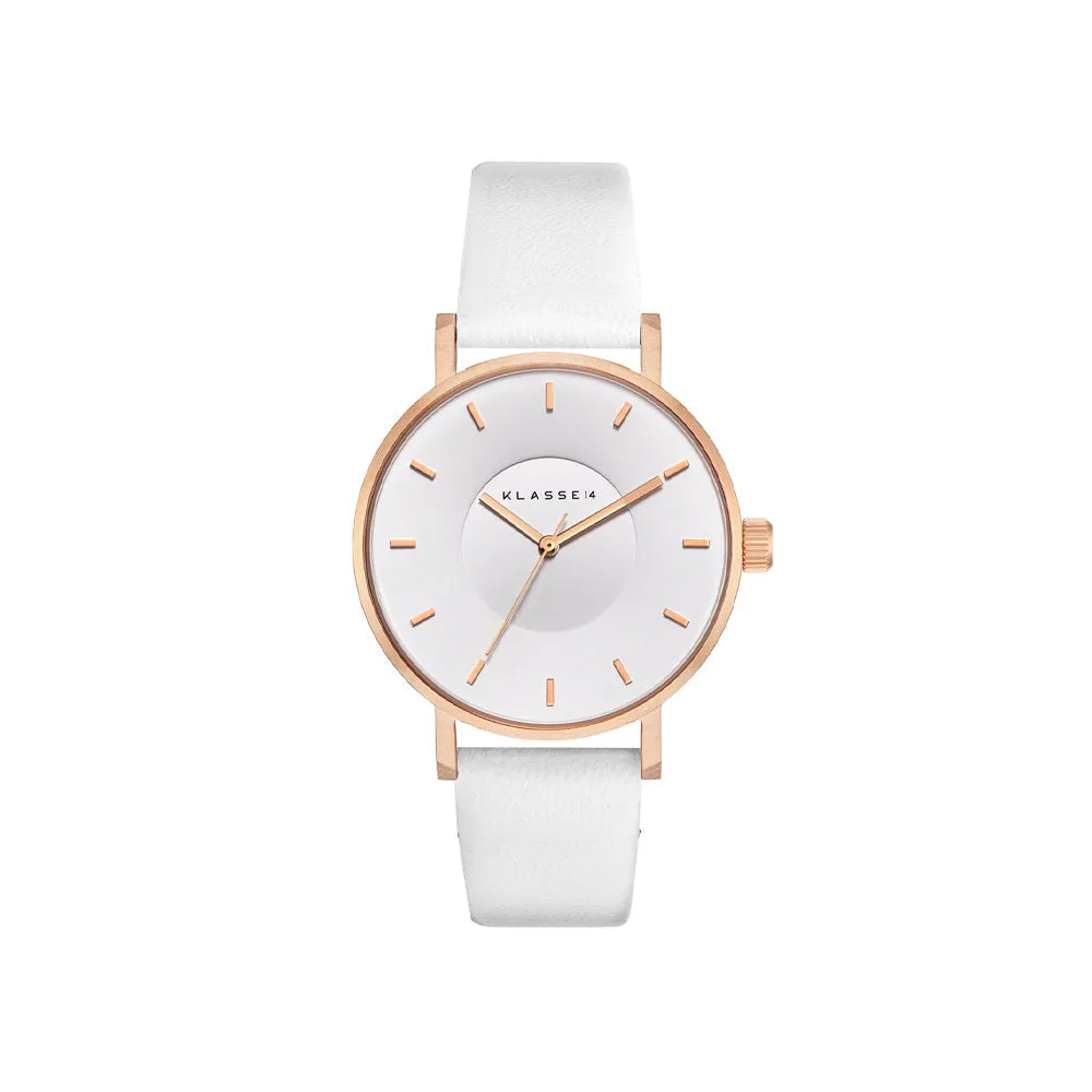 Volare White Rose Leather / Personalization