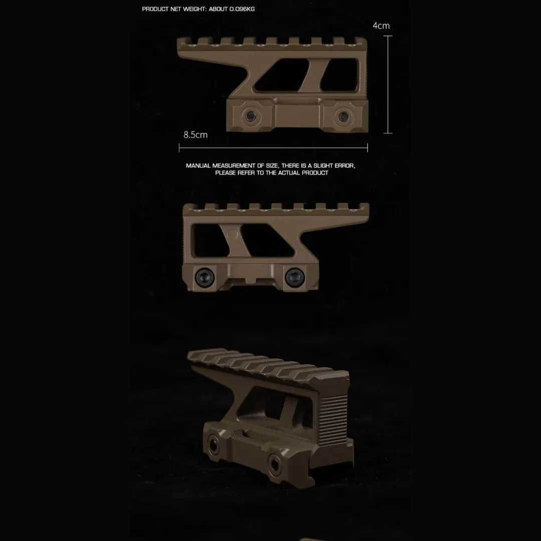 WST RIS Picatinny Riser Mount (E style) - Tan